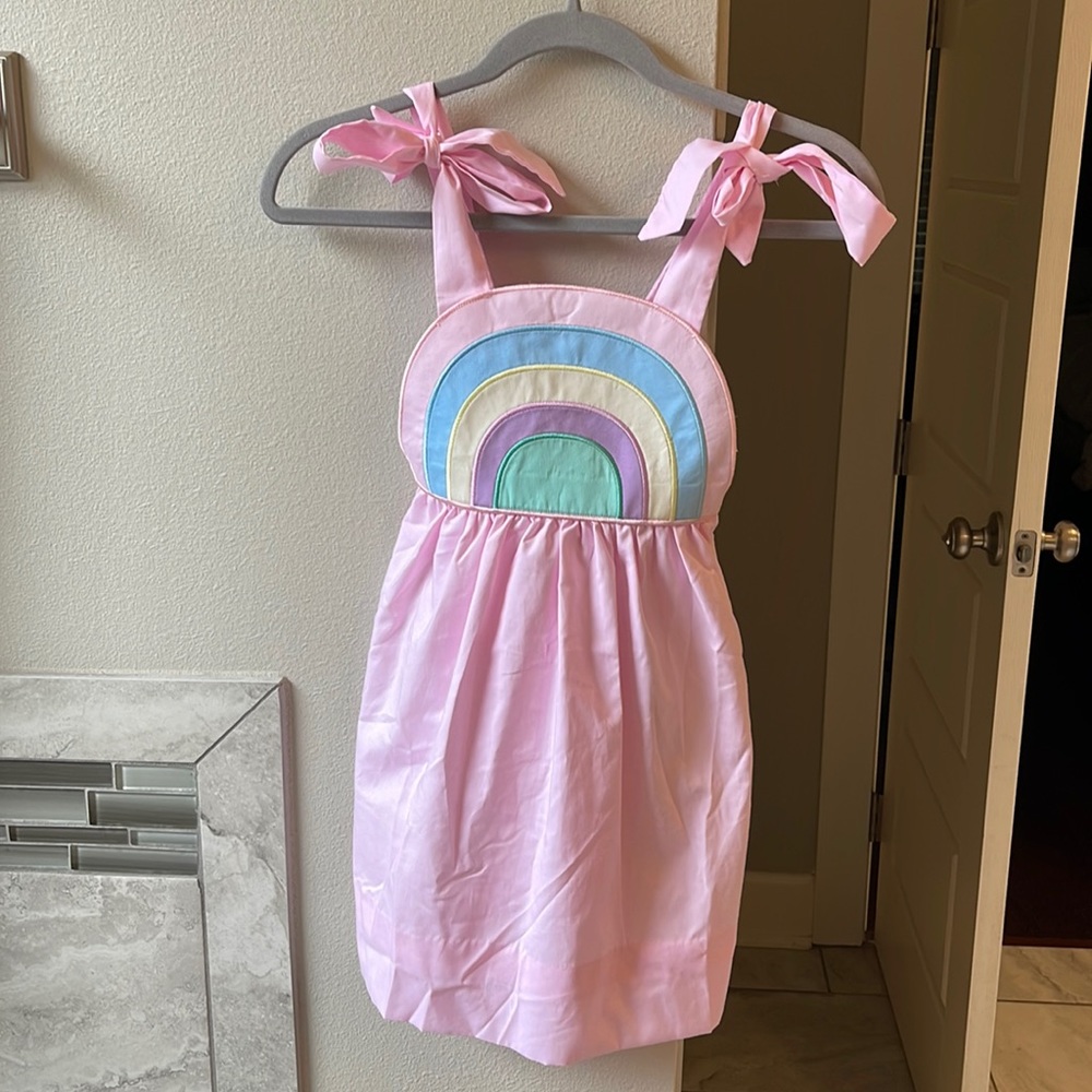 Cecil and Lou rainbow dress